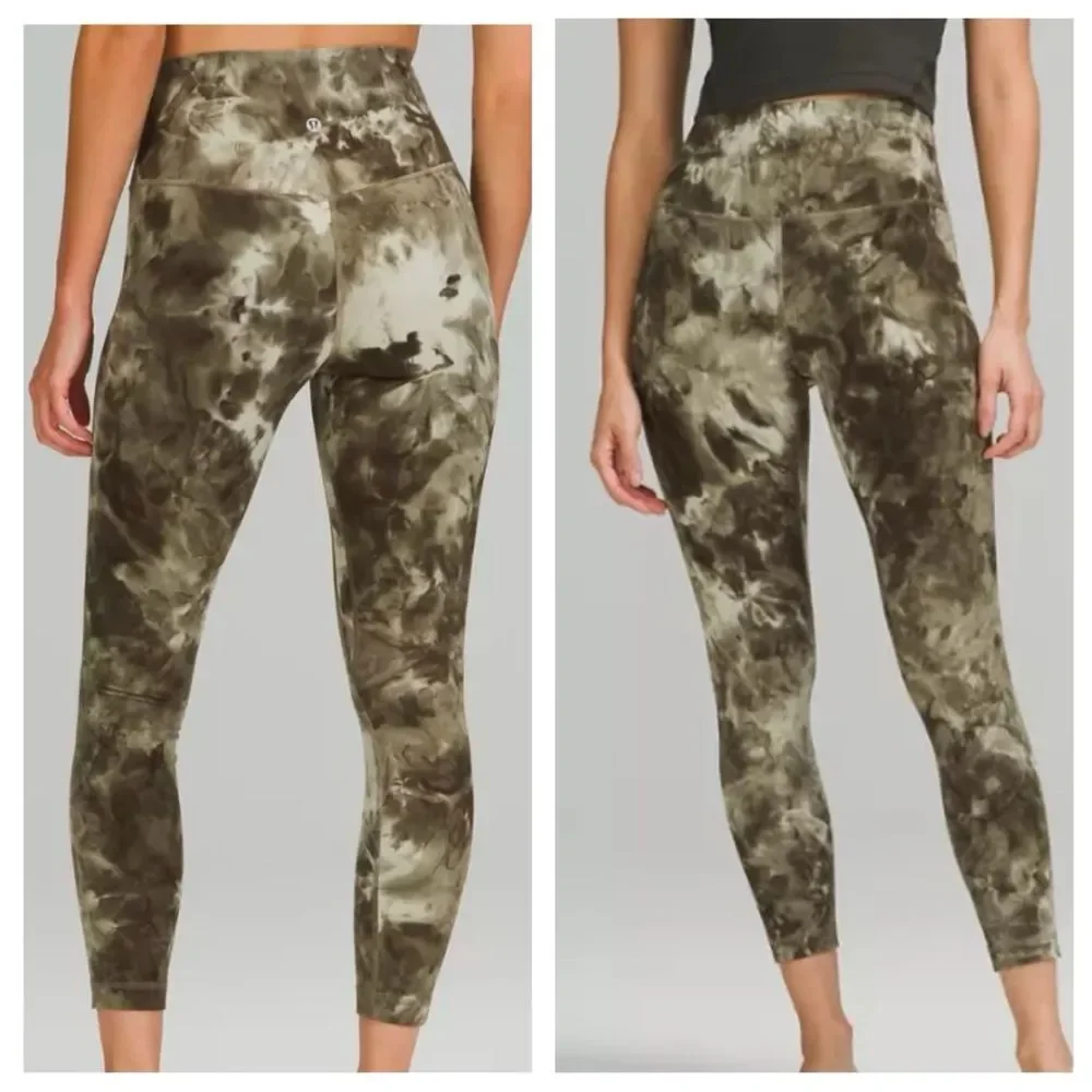 Lululemon Align High Rise Pant with pockets Diamond dye size 2